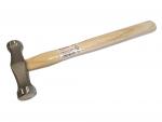17101-0375  Stretching Double Round Headed Polishing Hammer - Hanks Hammers