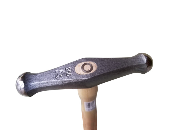 17401-0250 Embossing Double Headed  Polishing Hammer - Hanks Hammers