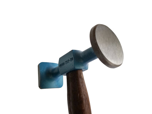 Picard 2524802 Planishing Round & Square Smooth Faces Bumping Hammer - Hanks Hammers