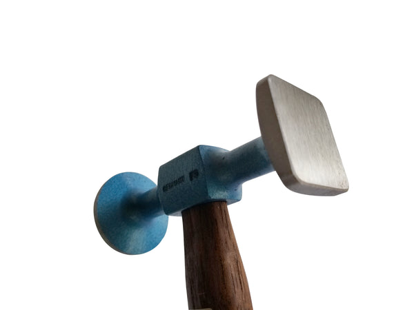 Picard 2524802 Planishing Round & Square Smooth Faces Bumping Hammer - Hanks Hammers