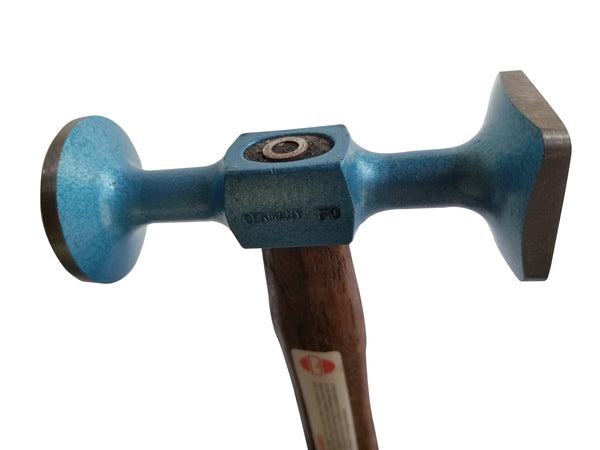 Picard 2524802 Planishing Round & Square Smooth Faces Bumping Hammer - Hanks Hammers