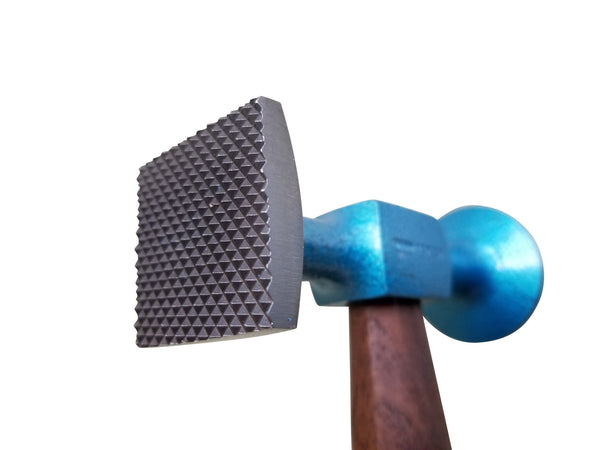 Picard 2525002 Shrinking Large Thin Round Smooth Square Checked Face Bumping Hammer - Hanks Hammers