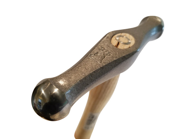 17401-0375  Embossing Double Headed Polishing Hammer - Hanks Hammers