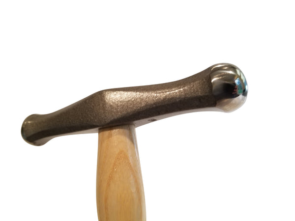 17401-0375  Embossing Double Headed Polishing Hammer - Hanks Hammers