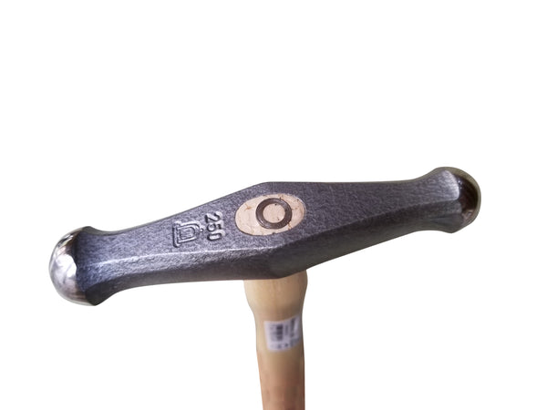 17401-0175 Embossing Double Headed Polishing Hammer - Hanks Hammers
