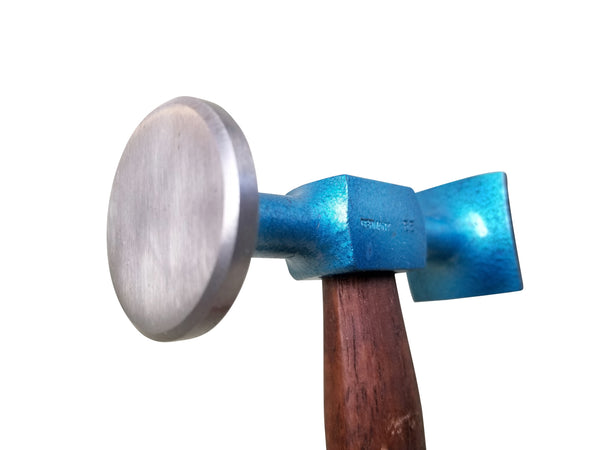 Picard 2525002 Shrinking Large Thin Round Smooth Square Checked Face Bumping Hammer - Hanks Hammers
