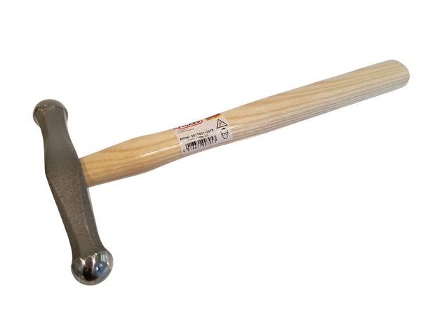 17401-0375  Embossing Double Headed Polishing Hammer - Hanks Hammers